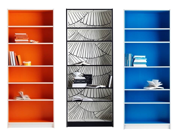 Les trois bibliothèques Billy de 2013