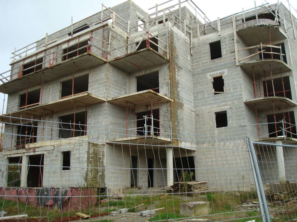 Immeuble en cours de construction