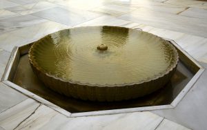 Une fontaine de l'Alhambra