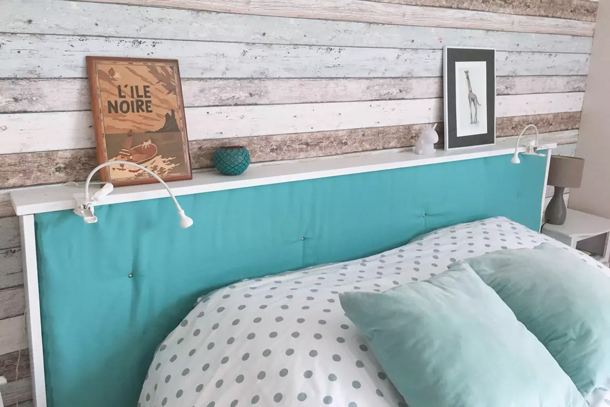 Tête de lit romantique